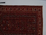 Demirci Prayer Rug, Wool (warp, weft and pile); symmetrically knotted pile