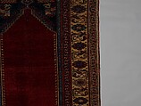 Detail Carpet, Wool (warp, weft and pile); symmetrically knotted pile