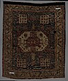 "Karachov" Kazak Carpet, Wool (warp, weft, and pile); symmetrically knotted pile