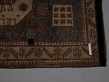 "Karachov" Kazak Carpet, Wool (warp, weft, and pile); symmetrically knotted pile
