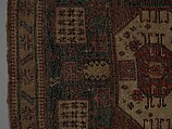 "Karachov" Kazak Carpet, Wool (warp, weft, and pile); symmetrically knotted pile