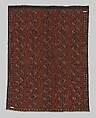 Salor Main Carpet, Wool (warp, weft, and pile), silk; asymmetrically knotted pile