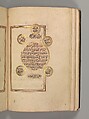 Prayer Book, &#39;Abd al-Qadir Hisari (Turkish), Manuscript: ink, opaque watercolor, and gold on paper
Binding: leather and gold
