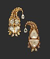 Two Sarpeches (Turban Ornaments) for a Boy, Diamonds, gold setting