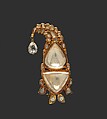 Two Sarpeches (Turban Ornaments) for a Boy, Diamonds, gold setting