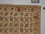Bird carpet, Wool (warp, weft and pile); symmetrically knotted pile