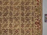 Bird carpet, Wool (warp, weft and pile); symmetrically knotted pile
