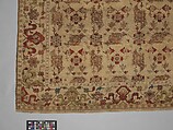 Bird carpet, Wool (warp, weft and pile); symmetrically knotted pile
