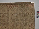 Row 1b Bird carpet, Wool (warp, weft and pile); symmetrically knotted pile