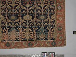 Carpet, Wool (warp, weft and pile); symmetrically knotted pile