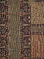 Fragment of a Garden Carpet, Cotton (warp and weft); wool (pile); symmetrically knotted pile