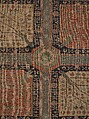 Fragment of a Garden Carpet, Cotton (warp and weft); wool (pile); symmetrically knotted pile