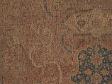 Carpet, Cotton (warp and weft), wool (pile); asymmetrically knotted pile 