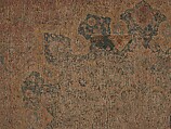 Carpet, Cotton (warp and weft), wool (pile); asymmetrically knotted pile 