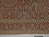 Carpet, Wool (warp, weft and pile); asymmetrically knotted pile