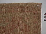 Carpet, Wool (warp, weft and pile); asymmetrically knotted pile