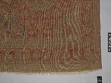 Carpet, Wool (warp, weft and pile); asymmetrically knotted pile