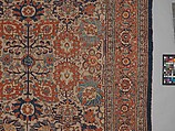 Carpet, Silk (warp, weft and pile); symmetrically knotted pile
