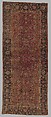 Carpet, Wool (warp, weft and pile); asymmetrically knotted pile