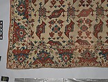 "Bird" Carpet, Wool (warp, weft and pile); symmetrically knotted pile