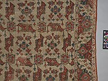 "Bird" Carpet, Wool (warp, weft and pile); symmetrically knotted pile