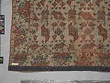 "Bird" Carpet, Wool (warp, weft and pile); symmetrically knotted pile