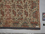 "Bird" Carpet, Wool (warp, weft and pile); symmetrically knotted pile