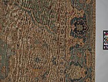 Carpet, Cotton (warp and weft), wool (pile); asymmetrically knotted pile