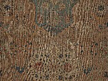 Carpet, Cotton (warp and weft), wool (pile); asymmetrically knotted pile