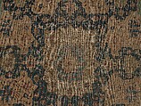 Carpet, Cotton (warp and weft), wool (pile); asymmetrically knotted pile