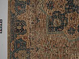 Carpet, Cotton (warp and weft), wool (pile); asymmetrically knotted pile