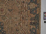 Carpet, Cotton (warp and weft), wool (pile); asymmetrically knotted pile