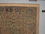 Carpet, Cotton (warp and weft), wool (pile); asymmetrically knotted pile
