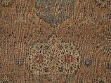 Carpet, Cotton (warp and weft), wool (pile); asymmetrically knotted pile