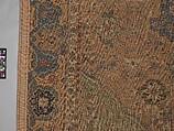 Carpet, Cotton (warp and weft), wool (pile); asymmetrically knotted pile