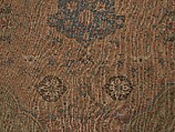 Carpet, Cotton (warp and weft), wool (pile); asymmetrically knotted pile