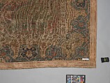 Carpet, Cotton (warp and weft), wool (pile); asymmetrically knotted pile