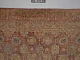 Carpet, Silk; asymmetrically knotted pile