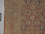 Carpet, Silk; asymmetrically knotted pile