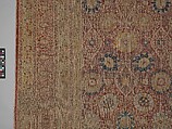 Carpet, Silk; asymmetrically knotted pile
