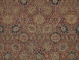 Carpet, Silk; asymmetrically knotted pile