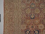 Carpet, Silk; asymmetrically knotted pile