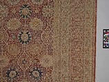 Carpet, Silk; asymmetrically knotted pile