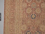Carpet, Silk; asymmetrically knotted pile
