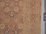 Carpet, Silk; asymmetrically knotted pile