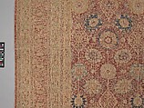 Carpet, Silk; asymmetrically knotted pile