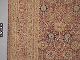 Carpet, Silk; asymmetrically knotted pile