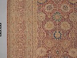 Carpet, Silk; asymmetrically knotted pile