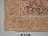 Carpet, Silk; asymmetrically knotted pile