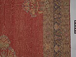 Carpet, Cotton (warp and weft), silk (pile); asymmetrically knotted pile